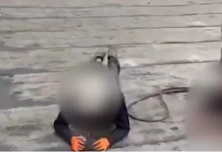 תיעוד המעצר (צילום: דוברות המשטרה)