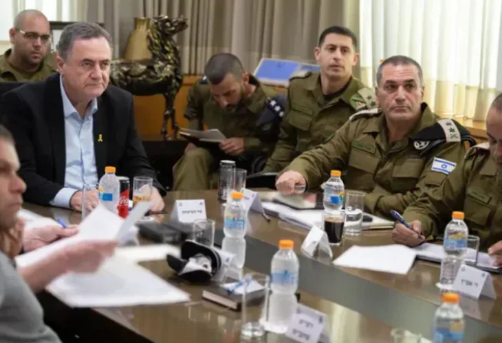 זמיר וכ"ץ היום בדיון (צילום: אריאל חרמוני, משרד הביטחון)