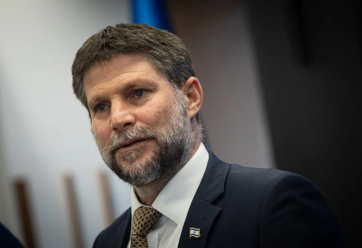 סמוטריץ׳ (צילום: יהונתן סינדל, פלאש90)