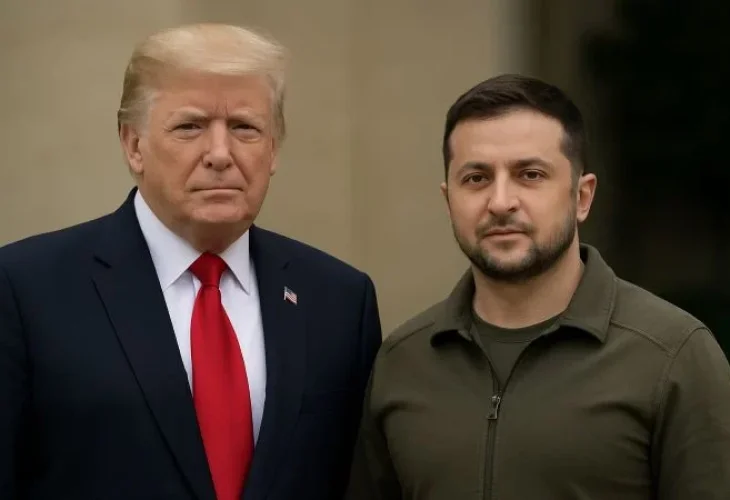 זלנסקי וטראמפ