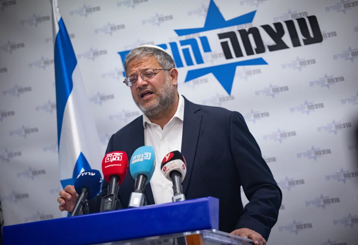 בן גביר (צילום: יהונתן סינדל, פלאש90)