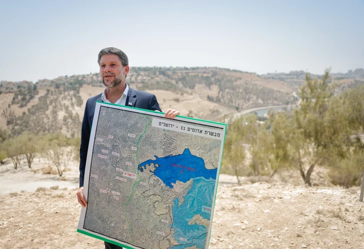 סמוטריץ׳ (צילום: יהונתן סינדל, פלאש90)