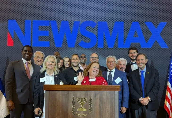 משלחת אנשי תקשורת אמריקנית שהגיעה לסיור בישראל (צילום: דוברות משרד החוץ)