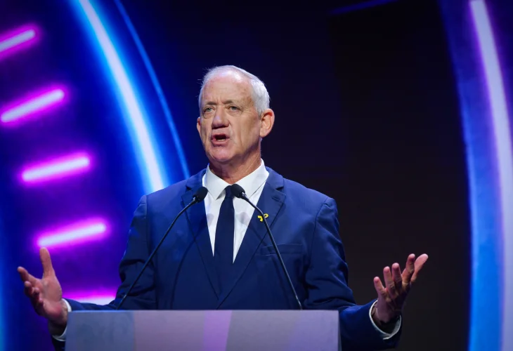 גנץ (צילום: אבשלום ששוני, פלאש90)