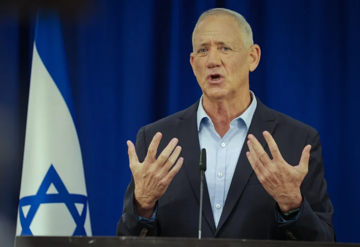 גנץ (צילום: טל גל, פלאש90)