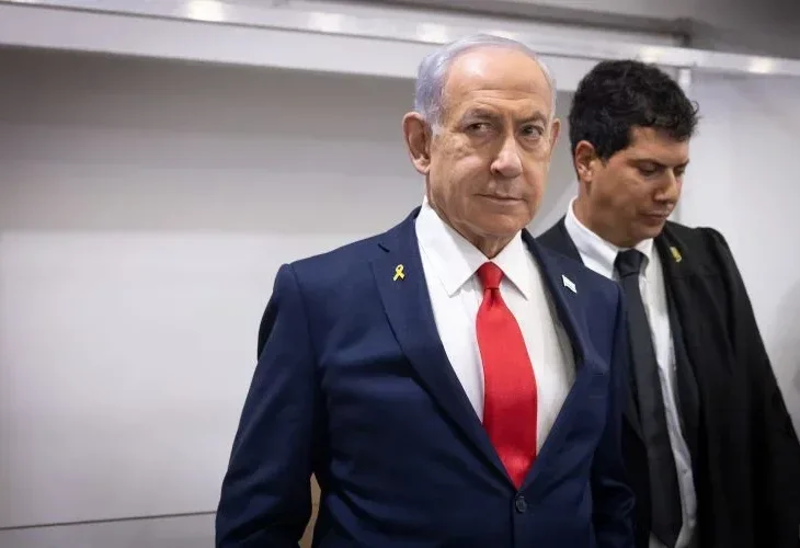 נתניהו ופרקליטו, ארכיון (צילום: מרים אלסטר, פאש90)