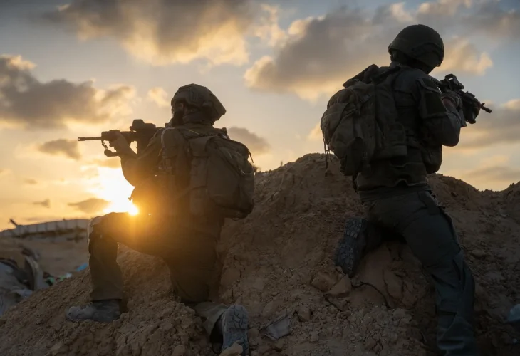 כוחות צה"ל ברצועת עזה (צילום: דובר צה״ל)