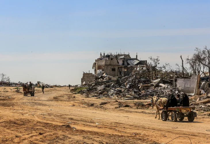 רפיח, עזה (צילום: עבד רחים ח׳טיב, פלאש90)