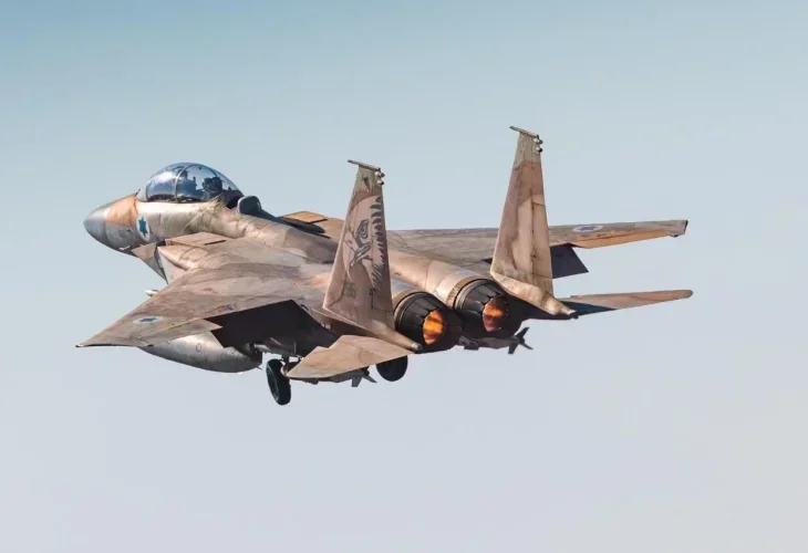 מטוס קרב של חיל האוויר, ארכיון (צילום: דובר צה״ל)