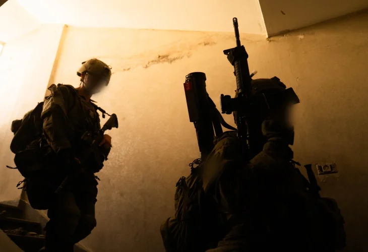 כוחות צה"ל ברצועת עזה (צילום: דובר צה״ל)