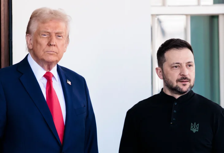 טראמפ וזלנסקי (קרדיט: shutterstock)