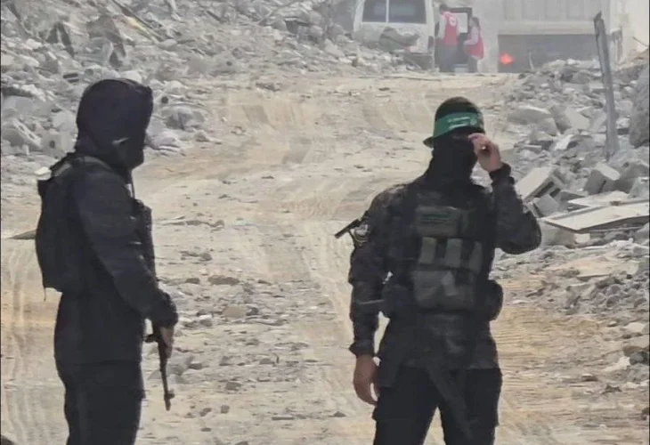 Hamas terrorists (Flash90)