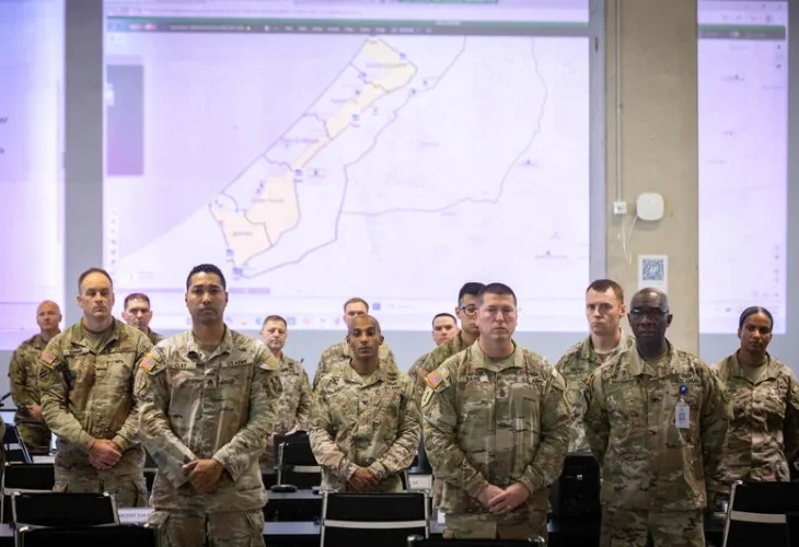  US military base in Kiryat Ga (Photo by Olivier Fitoussi/POOL)