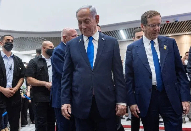 הרצוג ונתניהו (צילום ארכיון: פלאש90)