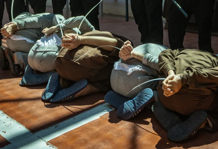 מחבלי נוח׳בה (צילום: חיים וגלדברג, פלאש90)