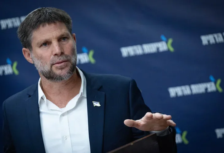 סמוטריץ׳ (צילום: יהונתן סינדל, פלאש90)