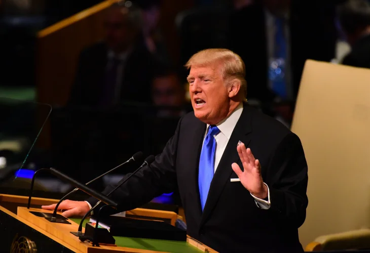 טראמפ באו"ם, ארכיון (קרדיט: shutterstock)