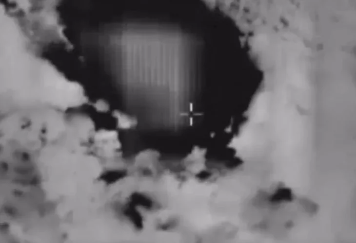 תקיפת מחסן אמל״ח ותשתיות טרור בלבנון (צילום: דובר צה״ל)