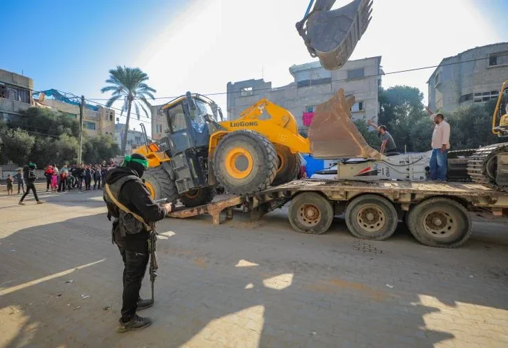 חמאס "מחפש" חללים חטופים בעזה (צילום: פלאש90)