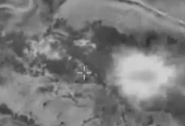 תקיפה בלבנון (צילום: דובר צה״ל)