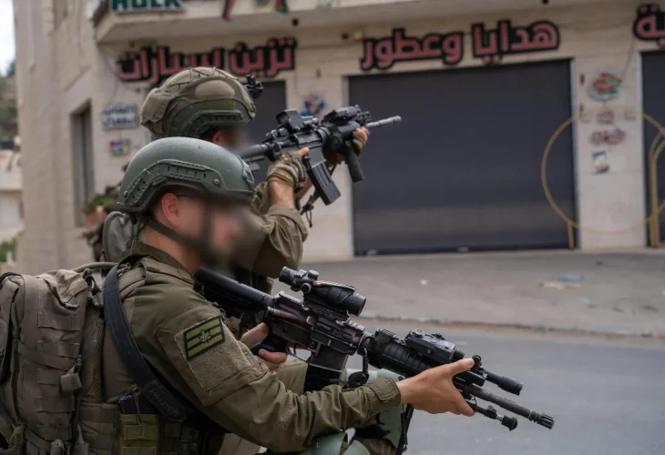 כוחות צה״ל בחטיבת בנימין (צילום: דובר צה״ל)