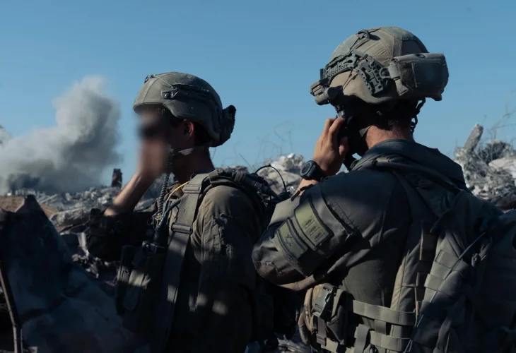 כוחות צה"ל ברצועת עזה (צילום: דובר צה״ל)