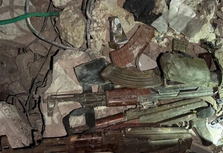 הנשק שנתפס (צילום: דובר צה"ל)