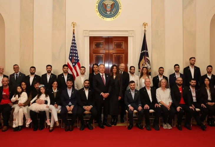 Hostages meet President Trump (Hostages and Missing Families Forum)