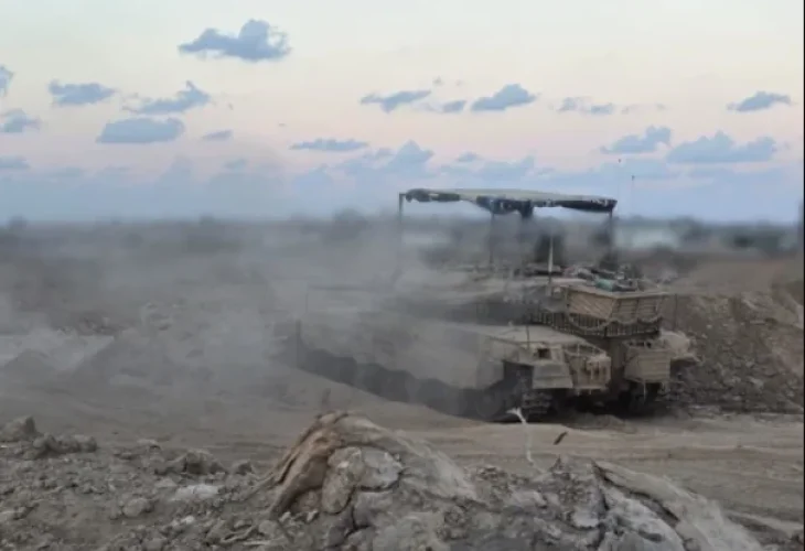 פעילות ברצועה (צילום: דובר צה"ל)