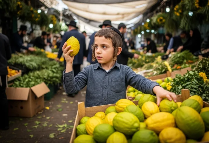 ילדים בזמן החגים | Google_AI_Studio