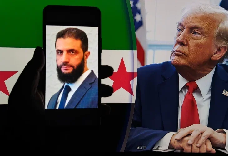 טראמפ וא-שרע (קרדיט: shutterstock)