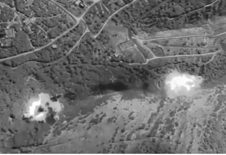 תקיפת צה״ל בלבנון (צילום: דובר צה״ל)