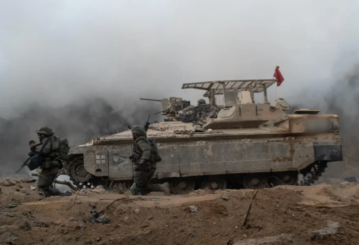 כוחות צה״ל ברצועת עזה (צילום: דובר צה״ל)