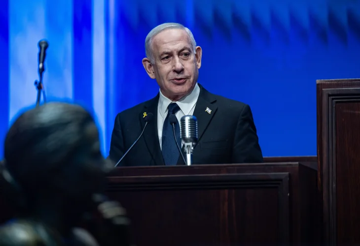 נתניהו (צילום: יהונתן סינדל, פלאש90)