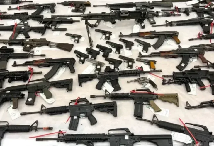 תפיסת אמל"ח, ארכיון (צילום: דוברות המשטרה)