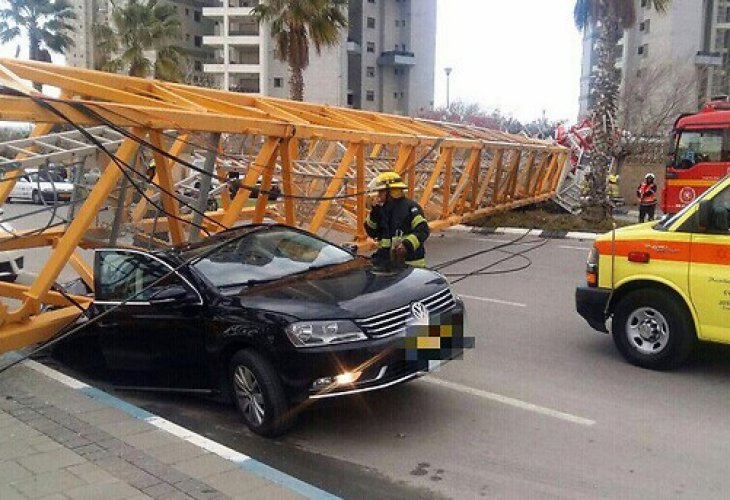 זירת האירוע (צילום: מד"א)