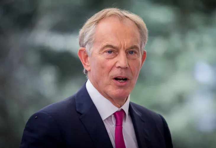 Tony Blair (Yonatan Sindel/Flash90)