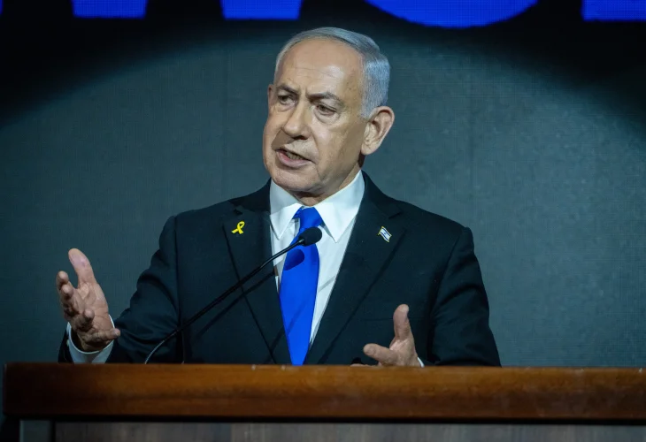 נתניהו (צילום: שליו שלום, פול)