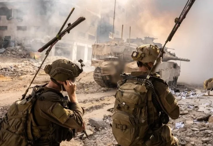 לחימה בעזה (צילום: דובר צה"ל)