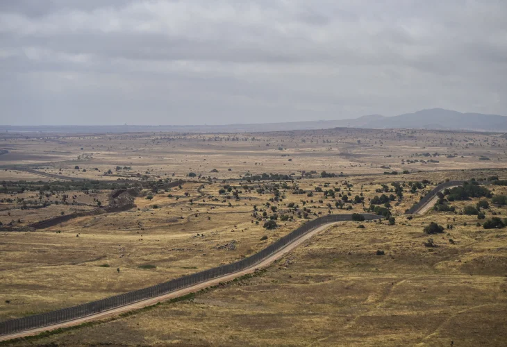 גבול סוריה ישראל (צילום: מיכאל גלעדי, פלאש90)