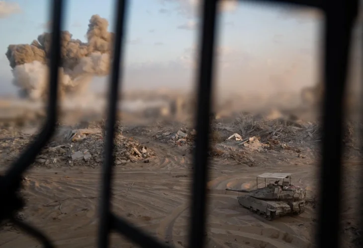 פעילות הכוחות בשכונת שייח רדואן (צילום: דובר צה״ל)