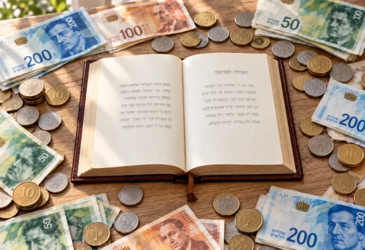 תפילה לפרנסה טובה: הנוסח המלא - והיכן מוסיפים בתפילה