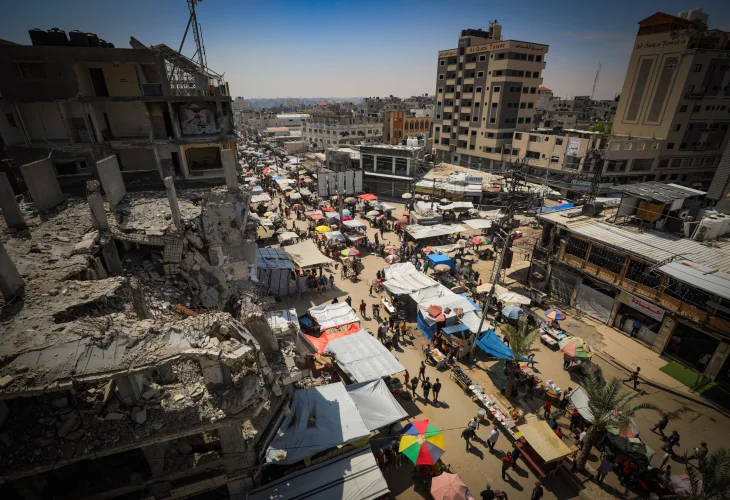 עזה (צילום: עלי חסן, פלאש90)