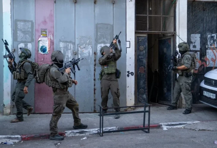 כוחות צה"ל ביהודה ושומרון (צילום: דובר צה"ל)