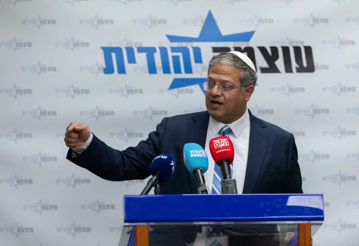 בן גביר (צילום: יהונתן סינדל, פלאש90)