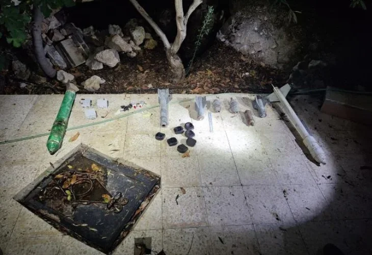 רקטות שנתפסו (צילום: דובר צה"ל)