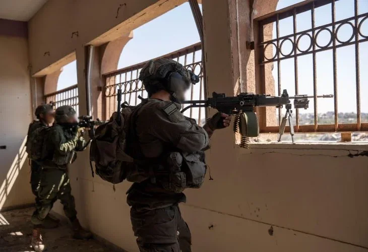 כוח בעזה (צילום: דובר צה"ל)