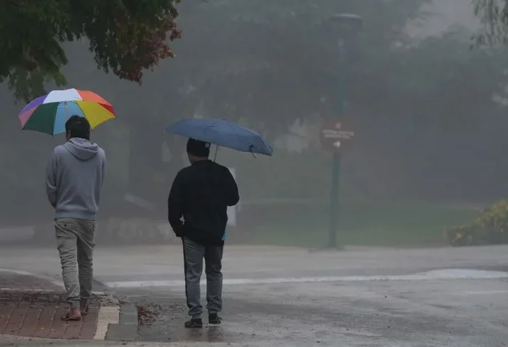 גשם בצפון (צילום: אייל מרגולין, פלאש90)