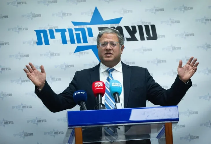 Itamar Ben Gvir (Yonatan Sindel/Flash90)