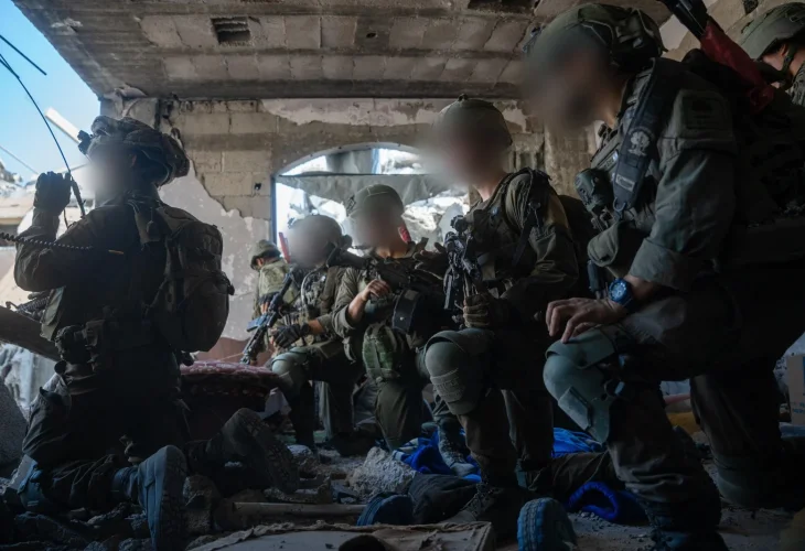 כוחות צה״ל ברצועת עזה (צילום: דובר צה״ל)